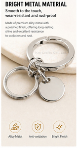 Mosquetón plano con cierre de resorte, accesorios de metal, gancho de resorte para llavero, ideal para hacer dijes de bolsos y joyería DIY - Product Image 4