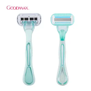 New Lady Disposable 4 Blades Facial Beauty Razor For Women Legs
