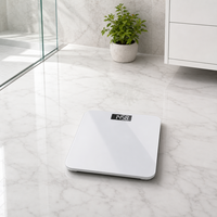 Balance de pesée corporelle numérique professionnelle de 26 cm avec écran LCD rétroéclairé, balance de salle de bain électronique haute précision, directement de l'usine