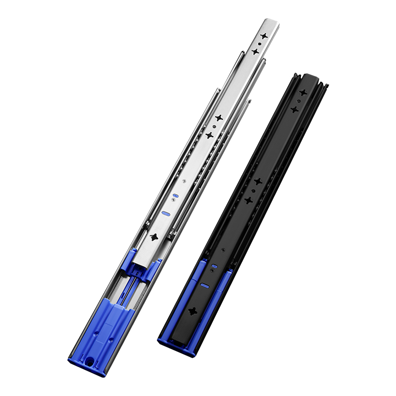 Скрытые выдвижные слайды для шкафов и кухни, сверхпрочные стальные шариковые подшипники для выдвижных ящиков