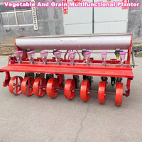 Tracteur semoir de légumes à plusieurs rangées Machine de plantation d'oignons de carottes