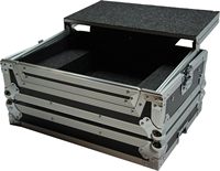 Boîte rigide en alliage d'aluminium de haute qualité avec plaque de support pour ordinateur portable Glide Étui de vol DJ personnalisable Compatible avec Roland DJ-202 Nouveau