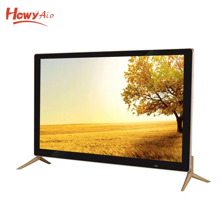 Good technical skills Multi Language 27" 32" LED TV Made in China Television with infrared remote control