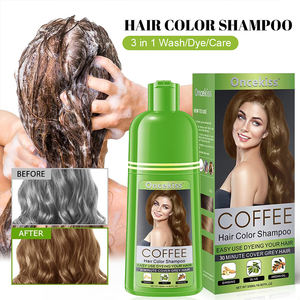 Shampoo colorant capillaire semi-permanent gris à noir 500 ml, vente en gros - Product Image 5
