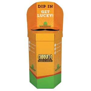 Exhibidores de Cartón Plegables Personalizados, Estantes de Exhibición de Papel Corrugado para Dulces, Alimentos, Tiendas y Promociones - Product Image 1