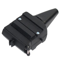 Connecteur de remorque robuste 12 broches plat mâle adaptateur de lumière de remorque pour camion
