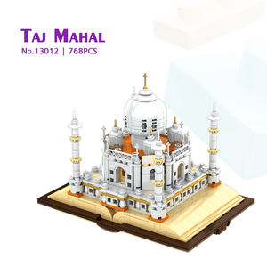 MJI 13012 Taj Mahal Magic Book Castle, Juego de Construcción de Bloques de 768 Piezas, Modelo de Juguete de Partículas Pequeñas, Regalo para Niños - Product Image 1