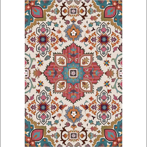 Tapis <span class=keywords><strong>persan</strong></span> transfrontalier américain rétro lavable pliant résistant à la saleté facile à prendre <span class=keywords><strong>soin</strong></span> du salon anti-dérapant - Product Image 5