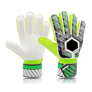 Custom Design Grip Fußball Empfänger Handschuhe Adult Kids Outdoor Fußball handschuhe Lieferant