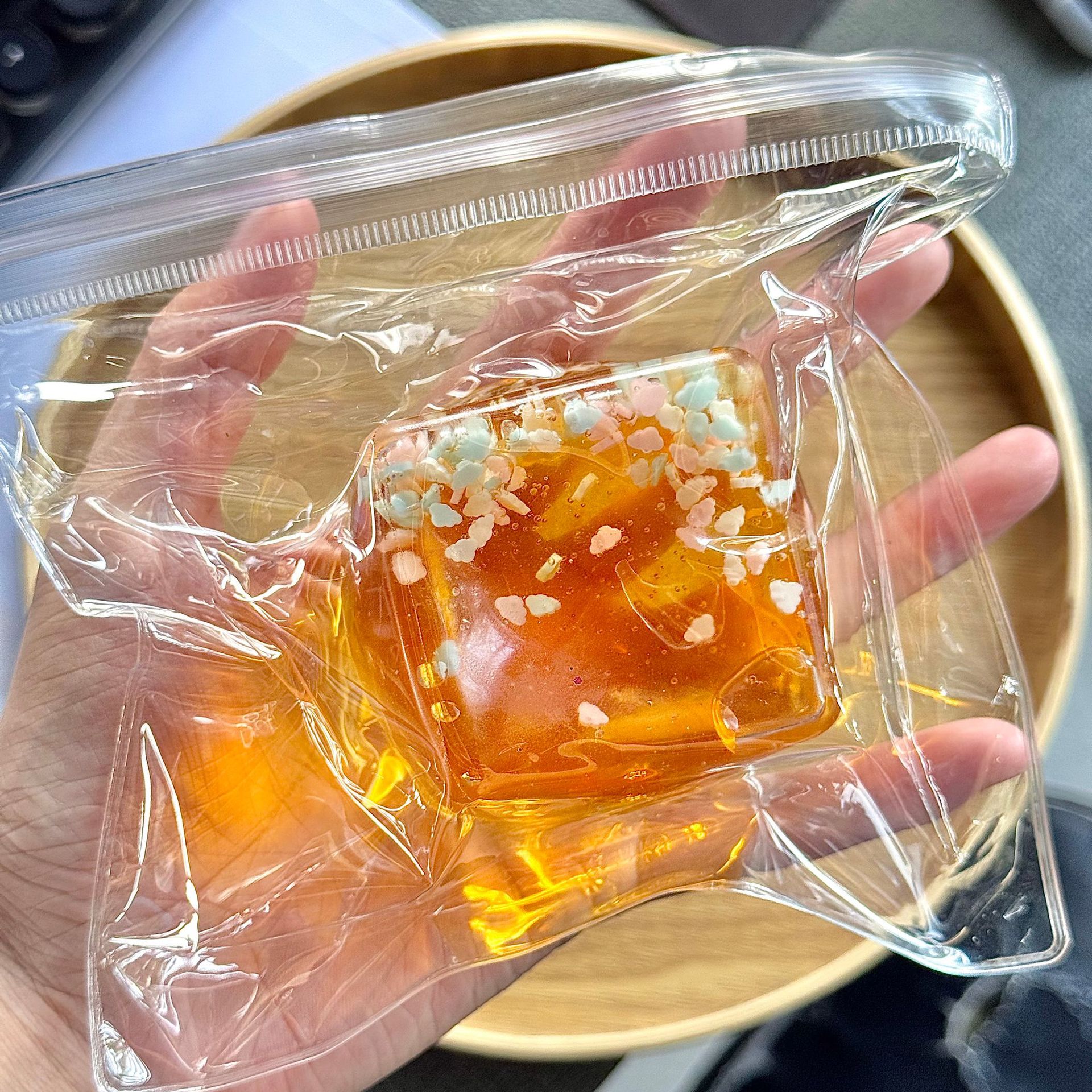 20793-บล็อกเมฆสีส้ม ลูกบาศก์มอลโตส นุ่มนิ่ม