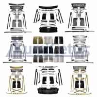 Para Range Rover, Vogue, Sport, Evoque y Defender: Kit completo de carrocería para modelos antiguos y nuevos con parrilla, faros delanteros y luces traseras.
