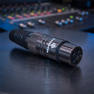 Cable de Micrófono XLR Premium, Hembra, Chapado en Oro de 24K, Cobre de Alta Pureza, 3 Pines, 12V, para Mezcladora, Estudio, Reparación DIY - Product Image 1