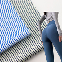 Offre Spéciale 250gsm tricoté polyester nylon spandex tissus sur mesure pour vêtements