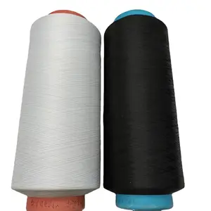 Verschiedene Spezifikationen Polyester 150D Denier DTY Polyester Filament garn Für Unterwäsche Nähgarn