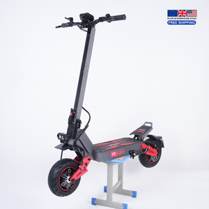 สกู๊ตเตอร์ไฟฟ้าอลูมิเนียมอัลลอยด์แบบออฟโรด<span class=keywords><strong>สอง</strong></span>ล้อสำหรับผู้ใหญ่ <span class=keywords><strong>ล้อ</strong></span>หลังขับเคลื่อน 11 นิ้ว พับได้ <span class=keywords><strong>ก</strong></span>ันน้ำ มอเตอร์ 3000 วัตต์ จัดส่งฟรี - Product Image 1