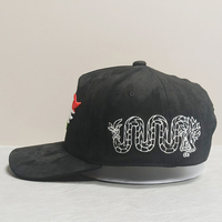 Gorra de Béisbol Estructurada de Tela de Gamuza Completa con Visera Curva, Bordado 3D, Unisex, Ajustable, Gorras de Béisbol Personalizadas a la Moda
