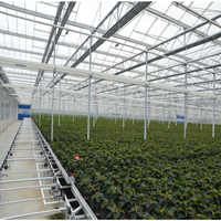 Plateaux agricoles verticaux hydroponique pot table d'inondation
