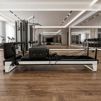 Machine de Pilates Reformer en alliage d'aluminium, directement de l'usine, pour studio et usage domestique, complète avec tous les accessoires