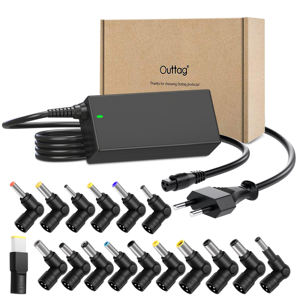 Chargeur universel pour ordinateur portable 65W, adaptateur secteur 17 embouts DC OTP compatible, neuf, garantie 2 ans pour ASUS - Product Image 2