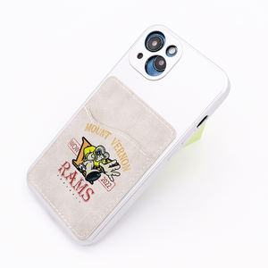 Étui <span class=keywords><strong>de</strong></span> téléphone portable en cuir PU imprimé par Sublimation personnalisé, portefeuille <span class=keywords><strong>de</strong></span> poche, porte-cartes <span class=keywords><strong>de</strong></span> crédit, autocollant - Product Image 6
