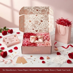 Red <b>Crinkle</b> Cut Shredded Kraft <b>Paper</b> Gift Box Filler Packaging <b>Paper</b> for Gift and Craft - Product Image 4