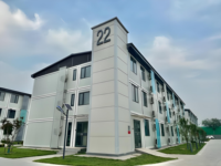 Appartements et maisons modulaires préfabriqués, villa en structure acier prête à l'emploi, bâtiment d'hôtel 5 étoiles au design moderne du milieu du siècle