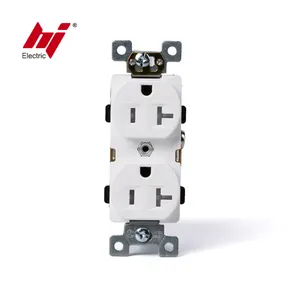 Factory Supply USA Type PC Wall Electric Socket Outlet UL Listed