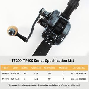 Saltwater Aluminum Frame Overhead Jigging Reel 30kg Drag Power Fishing Slow Pitch Jigging Reel Saltwater - Product Image 5