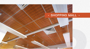 Chine Grande Usine Bon Prix Résistant à L'humidité Panneau Mural Bois Mdf Fendue Panneaux Acoustiques Pour <span class=keywords><strong>Studio</strong></span> Etc - Product Image 2