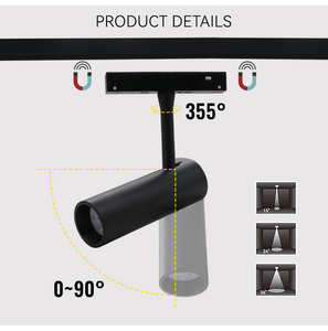 COB Track Lighting Competitive Price 7w Adjustable Track <strong>Lights</strong> <strong>Focus</strong> Led Track Spot <strong>Light</strong> - Product Image 3