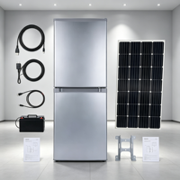 Réfrigérateur solaire portable 12-24V DC pour cuisine, capacité inférieure à 60L, en aluminium, appareil de refroidissement électrique