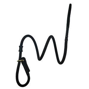 Correa de adiestramiento antitirones para perros, de nailon resistente con cadena en P, para perros medianos y grandes, control sin estrangulamiento para entrenamiento de obediencia. - Product Image 4