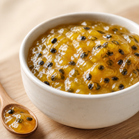Lotlong OEM Maker Grote Verpakking Gezonde Verse Passievruchtjam voor Melkthee & Dessert Topping
