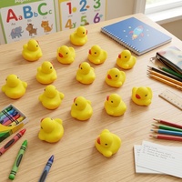 Gommes créatives en forme de mini-canard 3D pour enfants, mignonnes et en caoutchouc, vente en gros