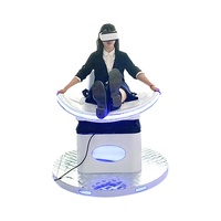 Glissez le centre commercial de parc d'attractions de divertissement de planche à roulettes de réalité virtuelle de simulateur de surf du parc à thème 9D VR de jeu de la chaise VR de mouvement