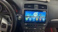 Sistem Navigasi GPS Multimedia Mobil Lexus 06-12 IS250 dengan Sistem Operasi Android, Layar Sentuh 10 Inci untuk Pemutar dengan TV