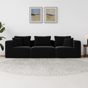 Canapés de salon <span class=keywords><strong>Novilla</strong></span> de haute qualité, canapés compressibles, canapé combiné beige, canapé en forme de L pour salon - Product Image 1