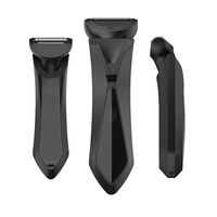 LILIPRO T10 2 In1 Tondeuse à poils d'aine et de corps Rasoir intime pour hommes Tondeuse à billes avec lames de qualité sûres Rasoir électrique