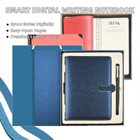 Carnet de notes intelligent numérique en cuir A5 à feuilles mobiles avec aimant, 80 feuilles, synchronisation du stylo, dessin, prise de notes, personnalisable, vente en gros
