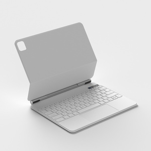 Tastiera magica per <span class=keywords><strong>Apple</strong></span> <span class=keywords><strong>iPad</strong></span> <span class=keywords><strong>Pro</strong></span> <span class=keywords><strong>11</strong></span> Inch 3rd 2nd <span class=keywords><strong>Pro</strong></span> 12.9 "5th Air 4th Magnetic Trackpad retroilluminato astuto Cover per tastiere intelligenti - Product Image 2