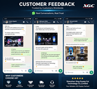 Support d'affichage LED portable léger, écran publicitaire numérique, installation facile pour la promotion d'événements et de salons professionnels