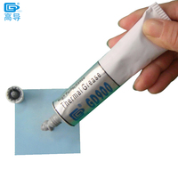 Poids net 100 grammes gris GD900 pâte de graisse conductrice thermique plâtre composé de dissipateur de chaleur pour CPU GPU Alumi emballage de Tube souple