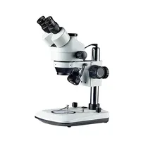 Trinoculaire Zoom Stereo Microscoop 7x En Verrekijker Stereo Microscoop Met Led Licht Optische 90x Goedkope Simul Focal Japan Onderdelen