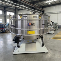 Tamis rotatif circulaire en acier inoxydable 304, haute capacité, tamis de précision multicouche pour aliments, sable et poudre métallique