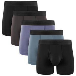 <span class=keywords><strong>Boxer</strong></span> da <span class=keywords><strong>Uomo</strong></span> all'Ingrosso in Puro Cotone, Intimo <span class=keywords><strong>Uomo</strong></span> Traspirante a Vita Media, Taglie L-<span class=keywords><strong>5XL</strong></span> - Product Image 3