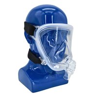 Appareil respiratoire médical CPAP pour le traitement de l'apnée du sommeil et du ronflement, masque CPAP complet avec sangle de fixation pour la tête