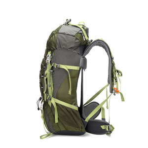 AIONE Brand Classic Rock Design 50L Daypack Large Capacity Nylon Packing <strong>Cube</strong> Waterproof Outdoor Trekking Hiking <strong>Backpack</strong> - Product Image 4