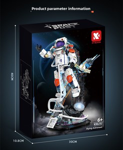 <span class=keywords><strong>Puzzle</strong></span> Modèle Astronaute en Plastique pour la Randonnée Spatiale - 501-1000 Pièces - Briques STEM DIY Compatibles - Product Image 5