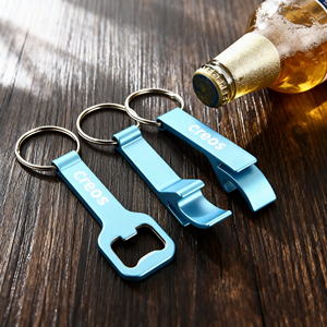 Vente en gros en vrac de <span class=keywords><strong>porte</strong></span>-clés en métal multi-blancs personnalisables avec logo, <span class=keywords><strong>porte</strong></span>-clés, chaîne, ouvre-bouteille de vin et de bière - Product Image 4