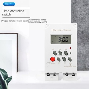 220V Digital Electronic Smart Rail <strong>Programmable</strong> Power off Delay <strong>Timer</strong> Switch LV Products